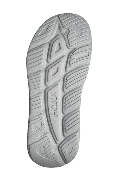 Hoka Ora Recovery Slide 3 In Grey/ Grey