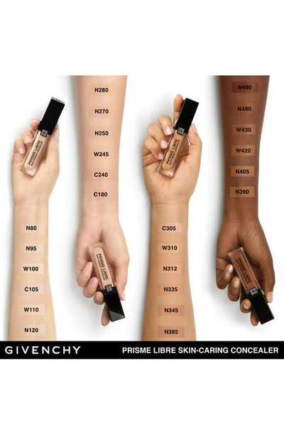 Shop Givenchy Prisme Libre Skin-caring Concealer In N80