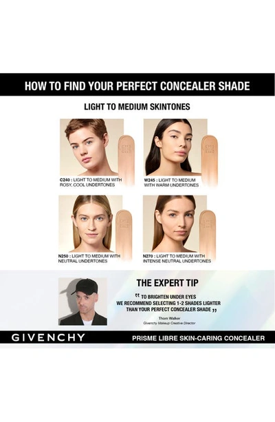 Shop Givenchy Prisme Libre Skin-caring Concealer In W245