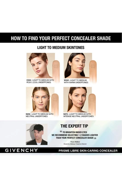 Givenchy Prisme Libre Skin-caring 24h Hydrating + Radiant + Correcting Creamy Concealer W245 .37 oz / 11ml