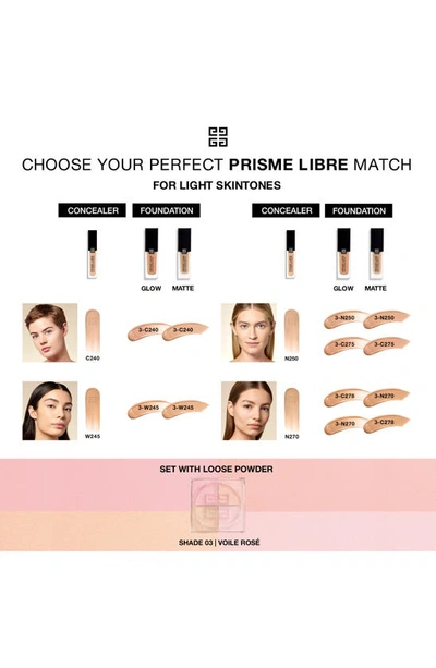 Shop Givenchy Prisme Libre Skin-caring Concealer In W245