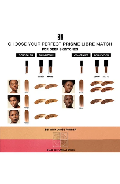 Shop Givenchy Prisme Libre Skin-caring Concealer In N480