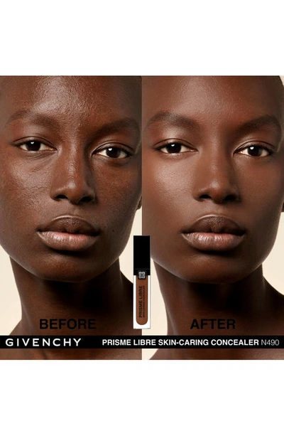 Shop Givenchy Prisme Libre Skin-caring Concealer In N490