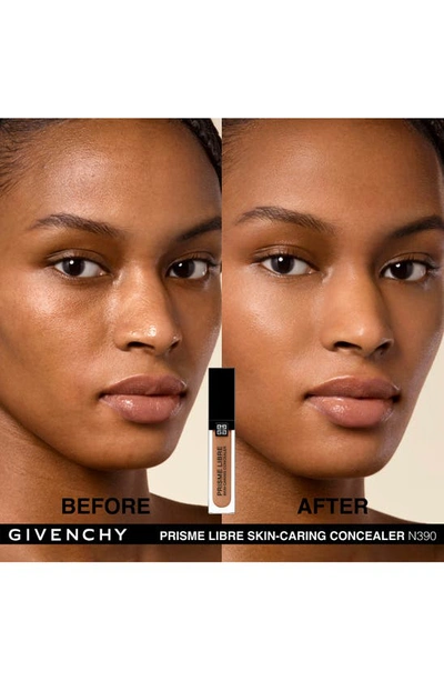 Shop Givenchy Prisme Libre Skin-caring Concealer In N390