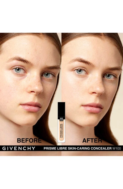 Shop Givenchy Prisme Libre Skin-caring Concealer In W100