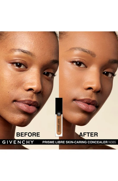 Shop Givenchy Prisme Libre Skin-caring Concealer In N385