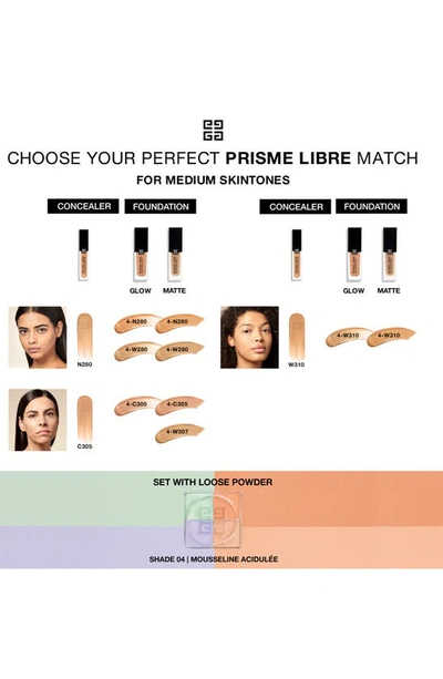Shop Givenchy Prisme Libre Skin-caring Concealer In N280