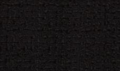 Dolce & Gabbana Raschel Button-embellished Wool-blend Tweed Dress In Black