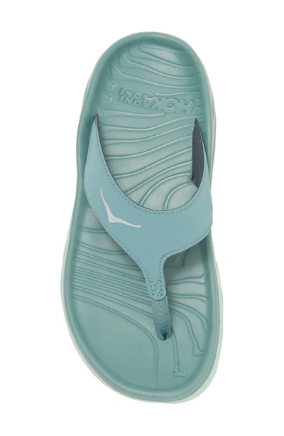 Hoka Ora Recovery Flip Flop In Trellis/ Mist Green
