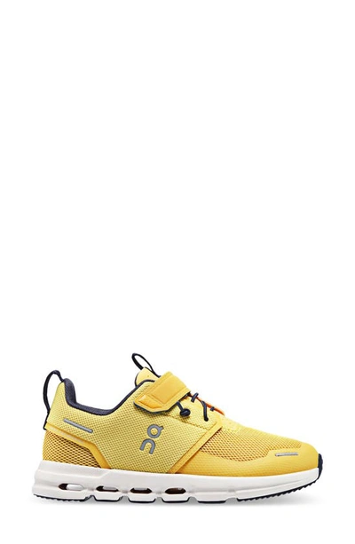 Shop On Kids' Cloud Play Running Sneaker In Mustard/ White