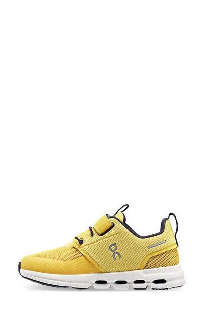 Shop On Kids' Cloud Play Running Sneaker In Mustard/ White
