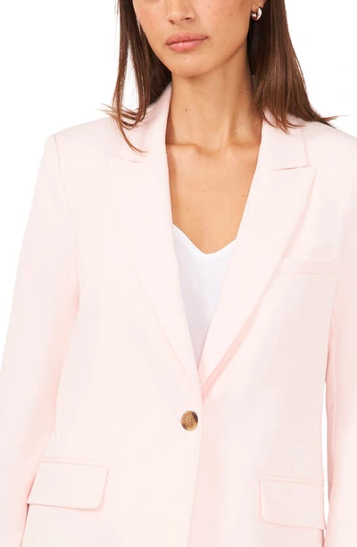 Halogen Single Button Relaxed Blazer In Pink Dogwood