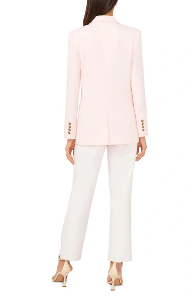 Halogen Single Button Relaxed Blazer In Pink Dogwood