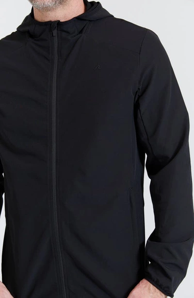 Shop Redvanly Dewitt Hooded Jacket In Tuxedo