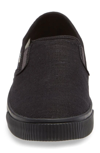 Shop Toms Baja Slip-on In Black