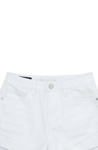 Shop Habitual Kids' Cutoff Denim Shorts In White