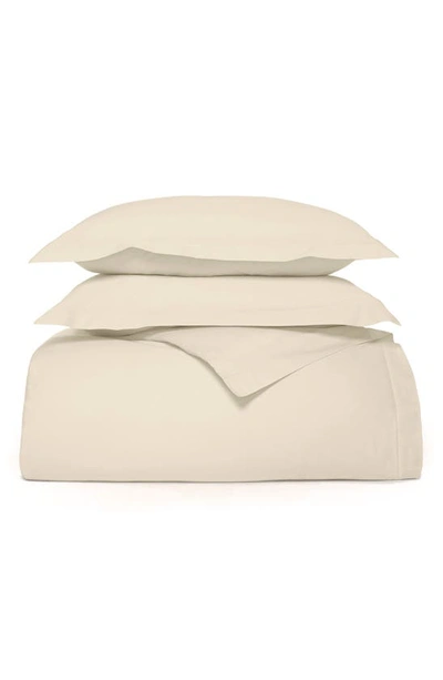 Shop Boll & Branch Signature Hemmed Duvet Set In Natural