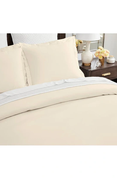 Shop Boll & Branch Signature Hemmed Duvet Set In Natural