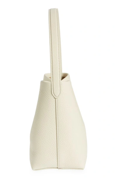 Shop The Row Small Park North/south Leather Tote In Ivory