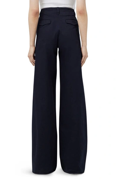 Shop Rag & Bone Sofie High Waist Wide Leg Chino Pants In Sal