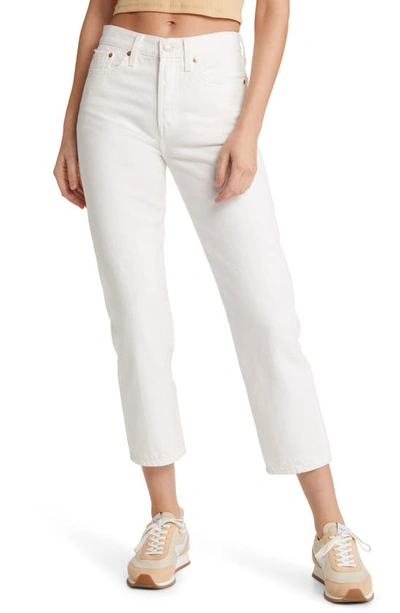 Shop Levi's Wedgie High Waist Straight Jeans In In The Clouds