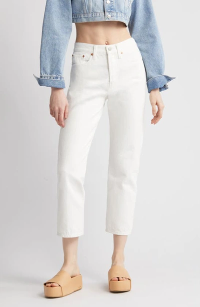 Shop Levi's Wedgie High Waist Straight Jeans In In The Clouds