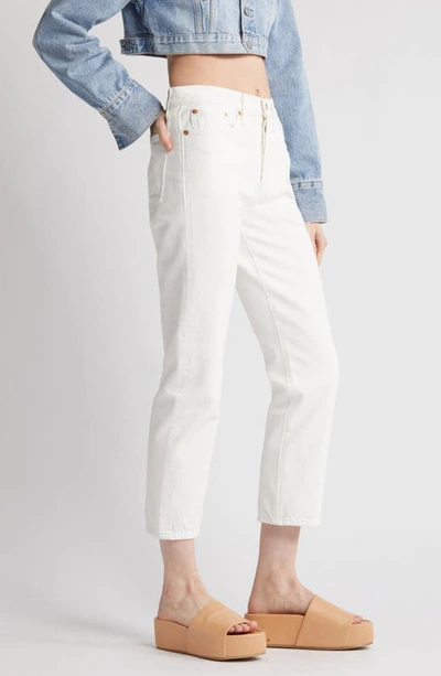 Shop Levi's Wedgie High Waist Straight Jeans In In The Clouds