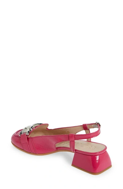 Wonders Chain Detail Slingback Pump In Orchid Patent
