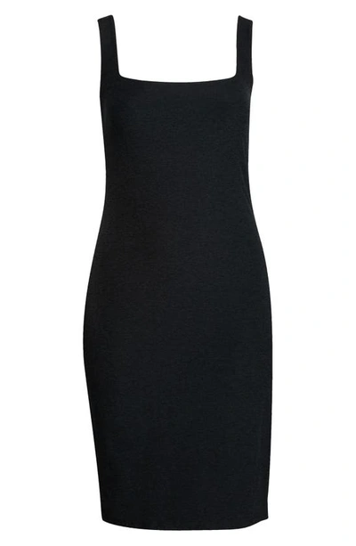 Beyond Yoga Caught In The Midi High-waist Space-dye Leggings In Darkest Night
