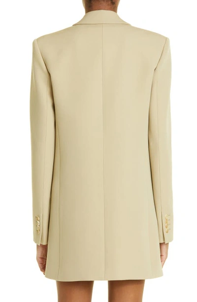 Shop Michael Kors Wool Gabardine Boyfriend Blazer In 266 Dune