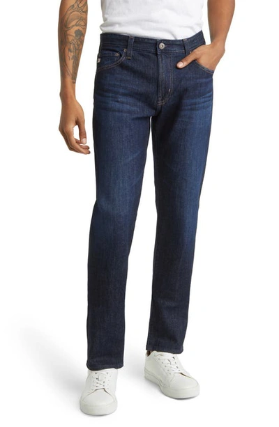 Shop Ag Tellis Slim Fit Stretch Jeans In Dark Canyon
