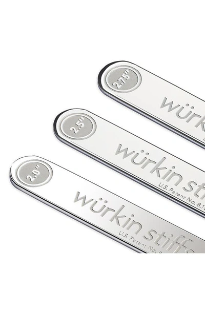 Shop Würkin Stiffs Set Of 3 Magnetic Power Stays In Silver