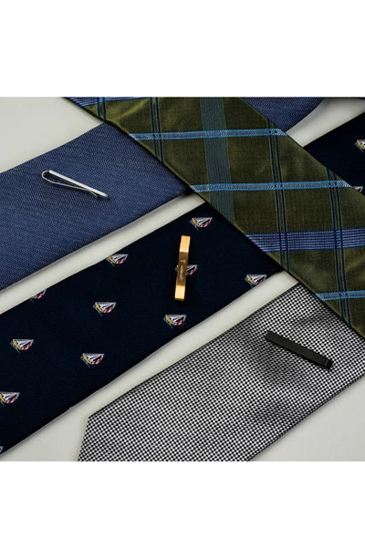 Würkin Stiffs Set Of 3 Slim Tie Bars In Gold