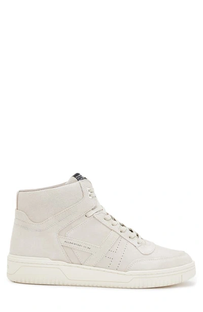 Shop Allsaints Pro High Top Basketball Sneaker In Taupe