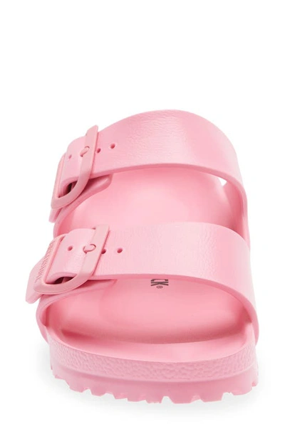 Shop Birkenstock Essentials Arizona Waterproof Slide Sandal In Candy Pink