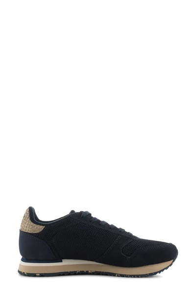 Shop Woden Ydun Icon Sneaker In Dark Navy