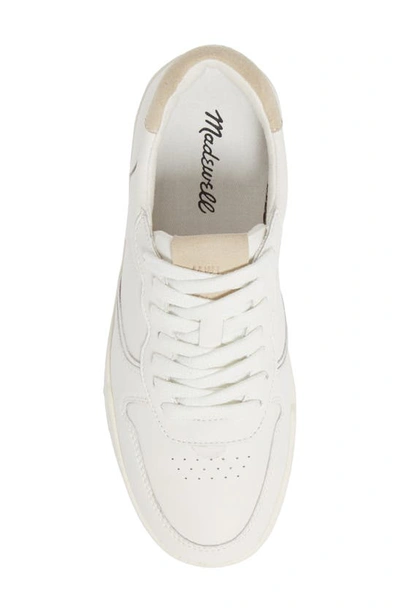 Shop Madewell Court Sneaker In Ivory Multi