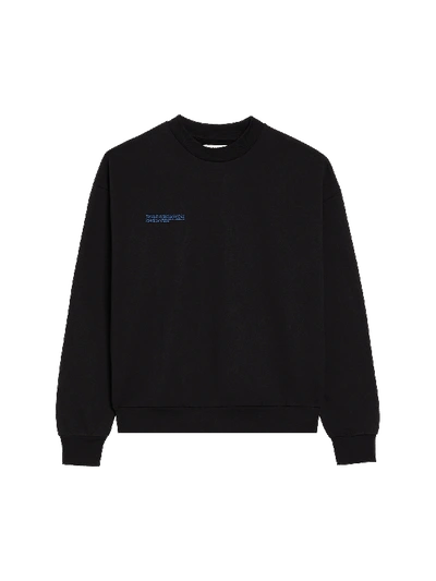 Shop Pangaia In Conversion Cotton Sweatshirt — Black Xl