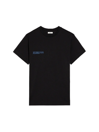Shop Pangaia In Conversion Cotton 365 T-shirt In Black