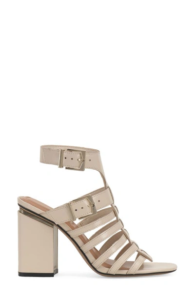 Shop Vince Camuto Hicheny Cage Sandal In Warm Vanilla