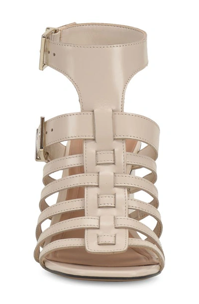 Shop Vince Camuto Hicheny Cage Sandal In Warm Vanilla