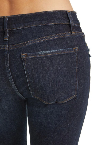 Shop Frame Le Garcon Release Hem Crop Boyfriend Jeans In Covant