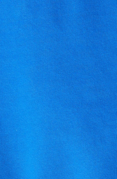 Shop Heron Preston Censored Heron Cotton Hoodie In Blue Light Blue