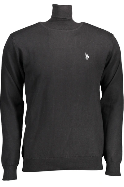Shop U.s. Polo Assn . Black Cotton Men's Sweater