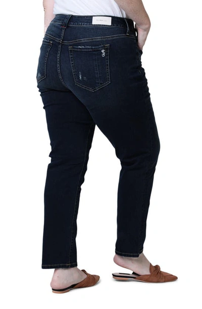 Slink Jeans Mid Rise Slim Jeans In Karina