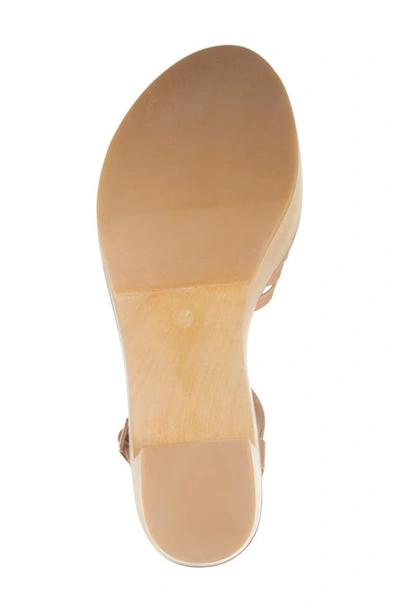 Shop Loeffler Randall Knotted Platform Sandal In Honey