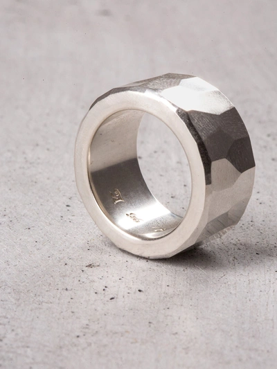 Werkstatt:münchen Werkstatt Munchen Ring Rough Hammered M1201