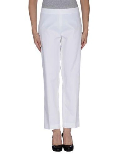 Shop Aspesi Casual Pants In White