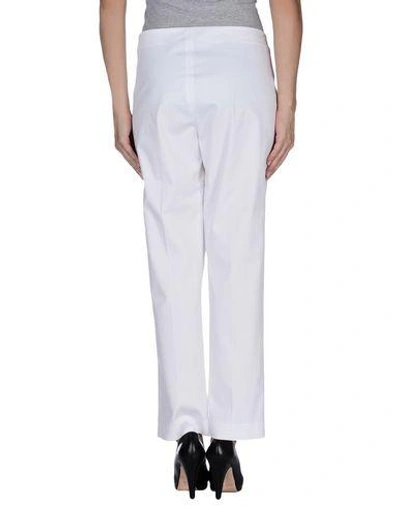 Shop Aspesi Casual Pants In White