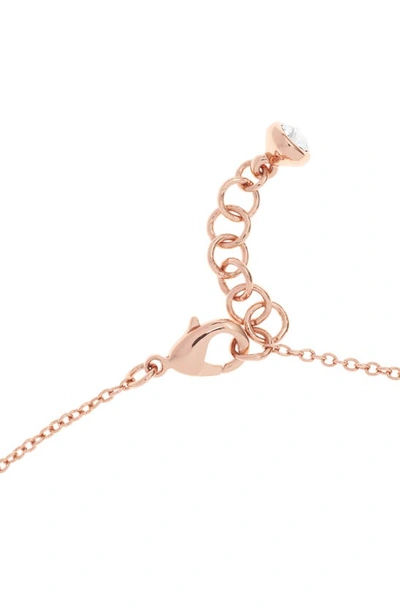 Shop Ted Baker Hara Tiny Heart Pendant Necklace In Rose Gold